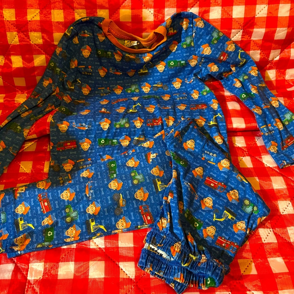 Blippi pajamas